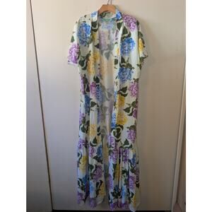 Mar A Mar White Floral Kimono